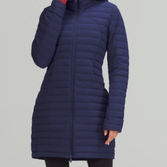 Lululemon pack it Down navy blue jacket. - Picture 2 of 4